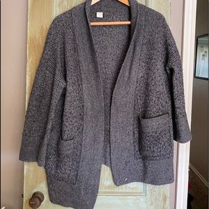 JCrew charcoal grey sweater